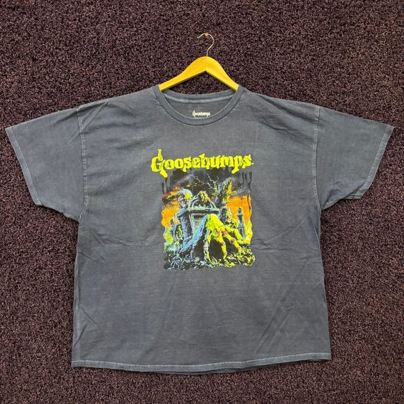 Goosebumps Attack of the Graveyard Ghouls Horror T-Shirt 2XL - Picture 1 of 4